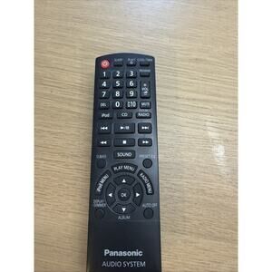 Panasonic N2QAYB000640 Original Audio System Remote Control (Ref#X-141)